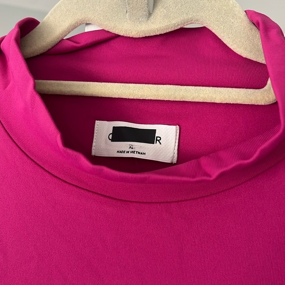 Aritzia Contour Magenta Sleeveless Dress, NWOT - Picture 4 of 5